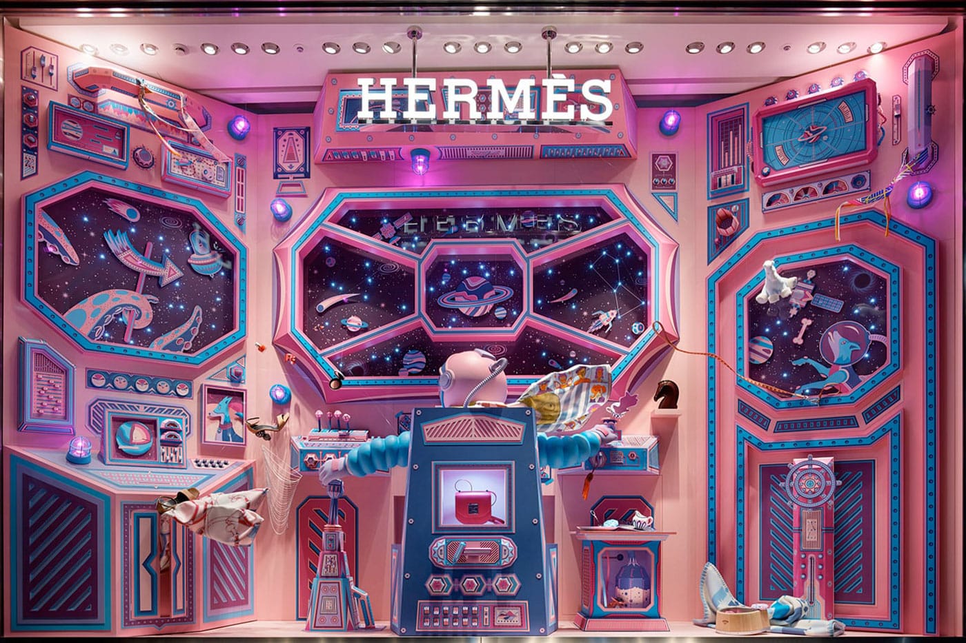 Zim and Zou Space Installation Hermes Japan | HYPEBEAST