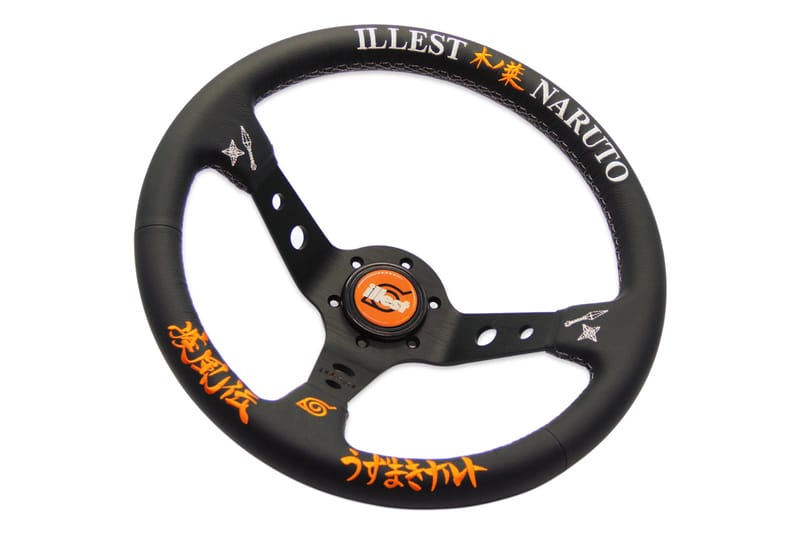 ILLEST x Naruto Steering Wheel Collaboration | Hypebeast