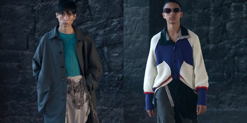 アート・デザイン・音楽 XOLO BY KIKO KOSTADINOV Kiko Kostadinov Orpheus Intarsia Coat — SLOW WAVES