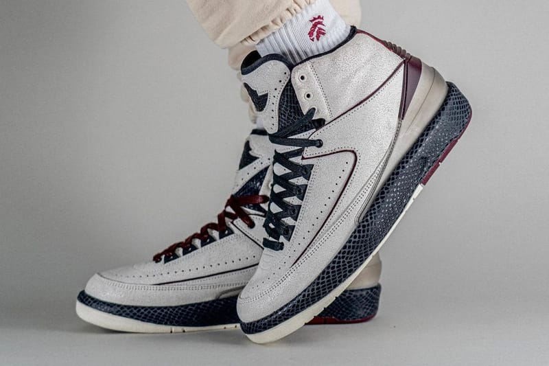 A Ma Maniére x Air Jordan 2 SP On-Foot Look | Hypebeast