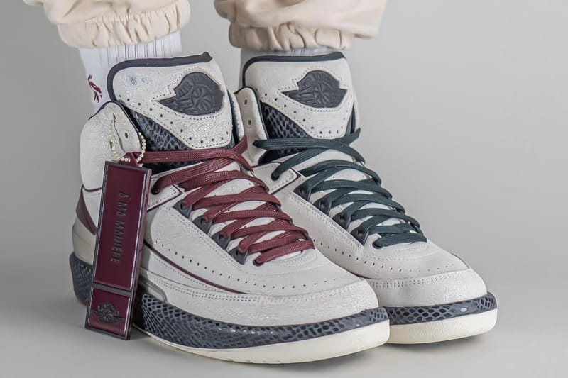 A Ma Maniére x Air Jordan 2 SP On-Foot Look | Hypebeast