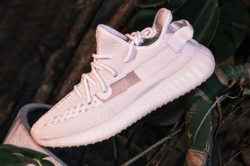 Yeezy all white on sale womens