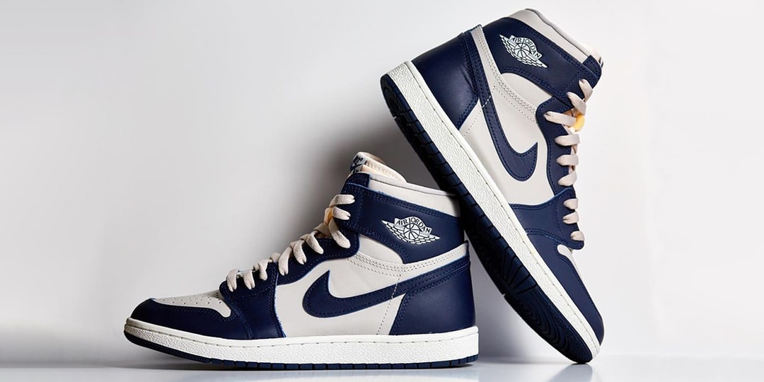 Подробный взгляд на Air Jordan 1 Hi’ 85 «Джорджтаун»
