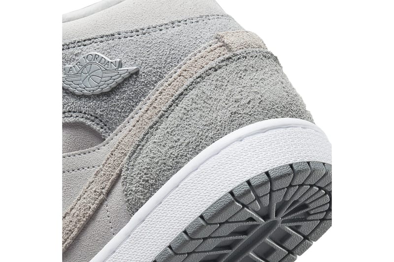 Jordan 1 mid particle on sale grey