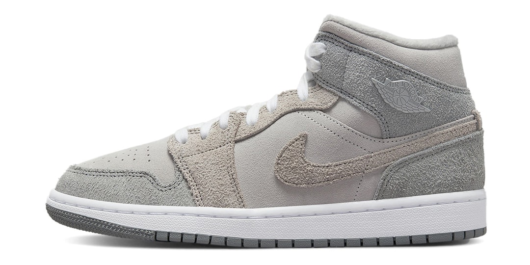 Air Jordan 1 Mid «Particle Grey» готовы к зиме