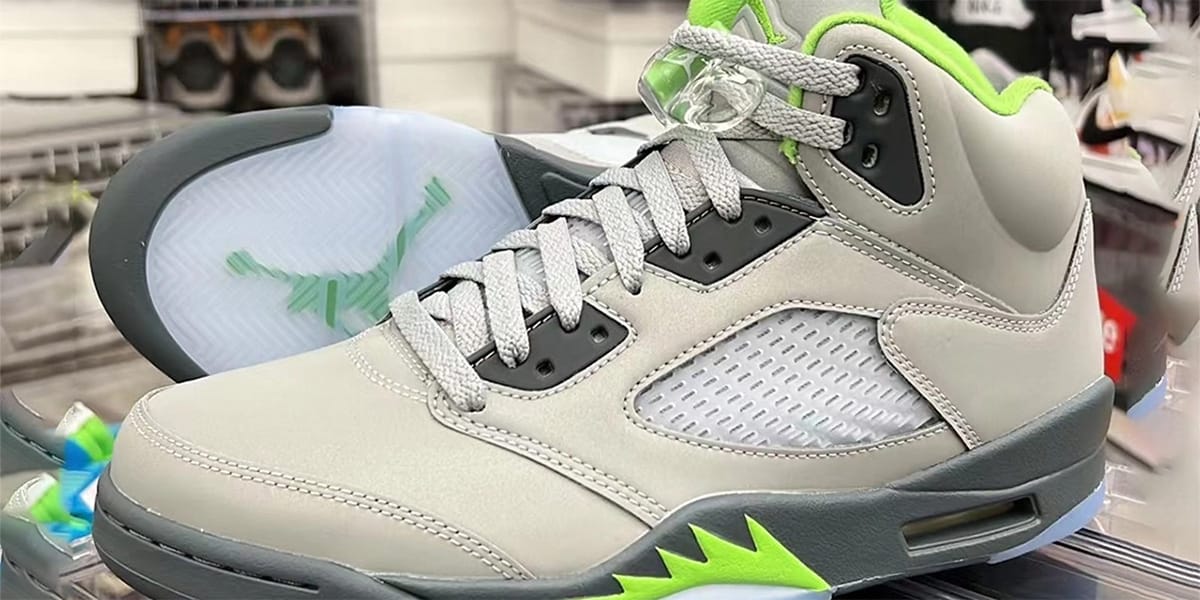 Jordan Brand is Giving Its Air Jordan 5 “Green Bean” a Retro Release