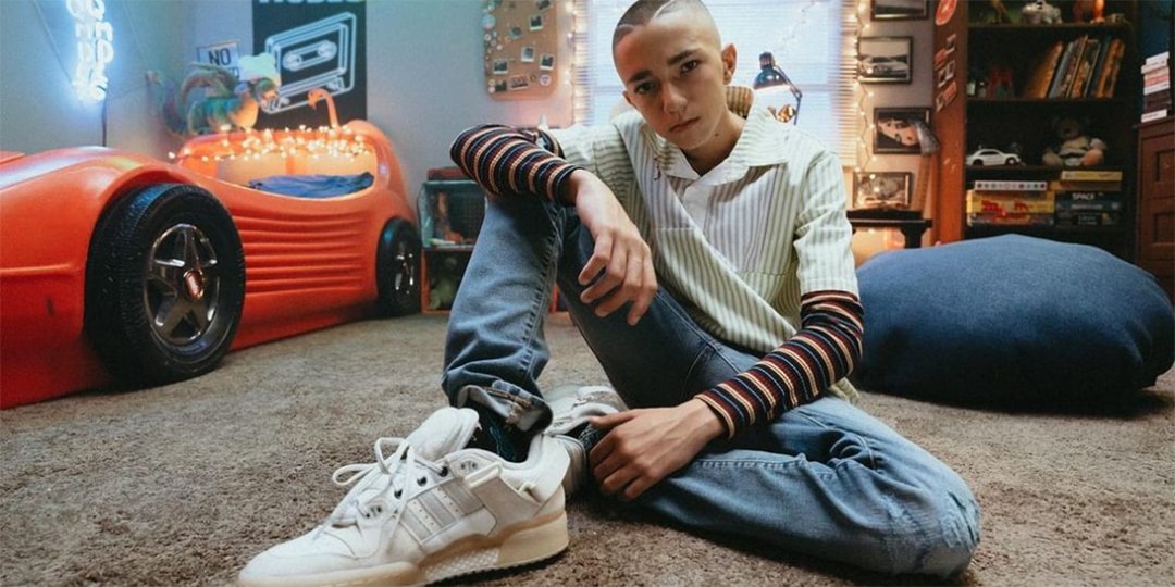 Adidas Forum Low in White из Bad Bunny появился в его новом видеосъемке