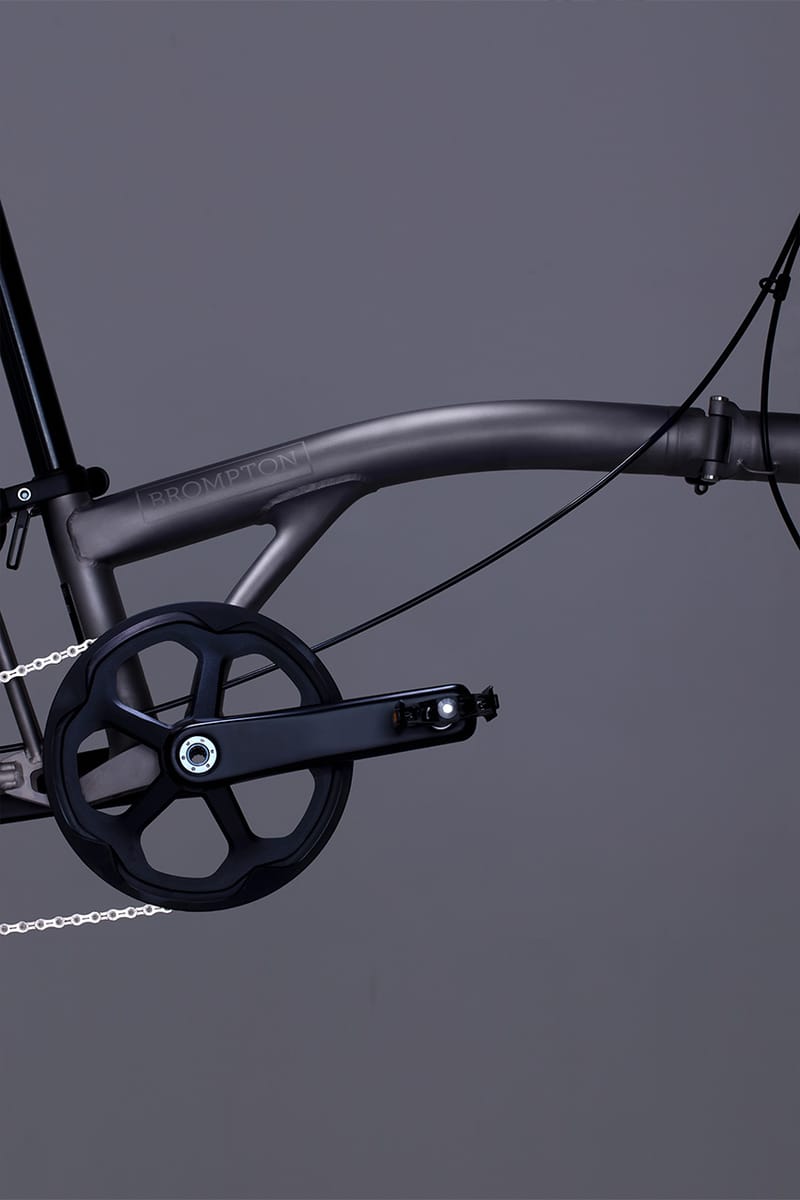 Brompton sales graphite titanium