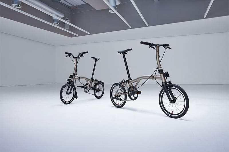 Brompton bike shares hot sale