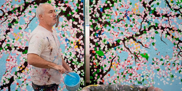 Дэмиен Херст представит в Токио картины «Цветение сакуры»