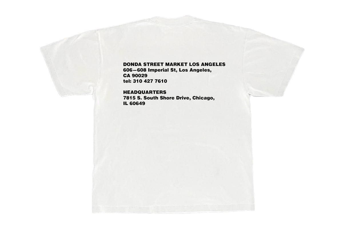 DONDA STREET MARKET T-Shirt/Hoodie Release | Hypebeast