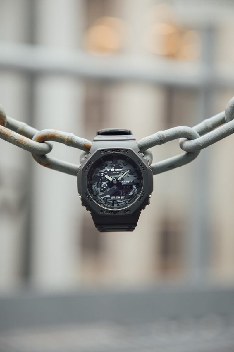 G-SHOCK New Utility Dial Camouflage Series Release | Hypebeast