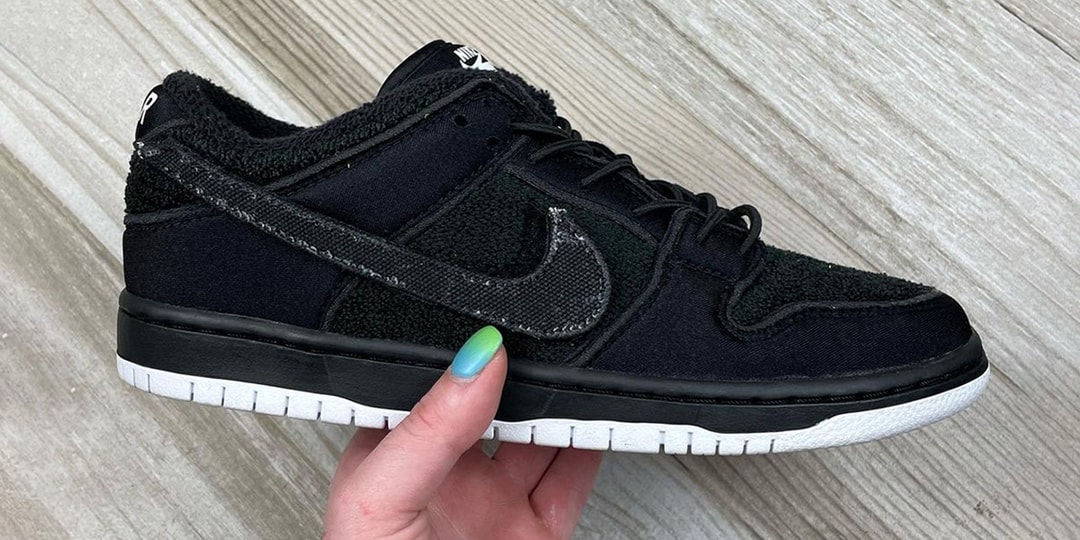 Коллаборация Nike SB Dunk Low с Gnarhunters имеет съемные галочки