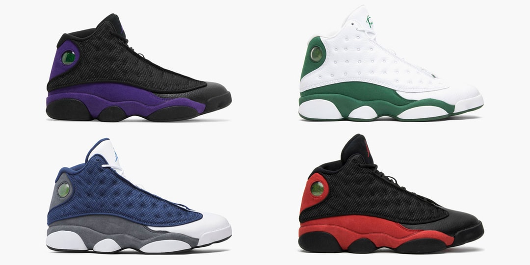 Ретроспектива известных моделей AJ13 перед выпуском Air Jordan 13 Retro “Court Purple”