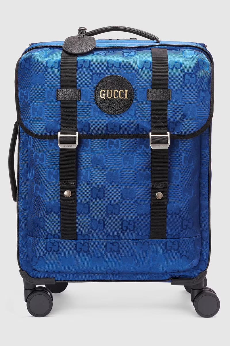 GUCCI キャリーオンバッグ Gucci Savoy〕キャリーオン トランクベージュ＆エボニー GG