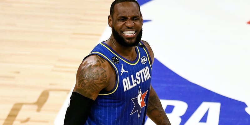 Lebron shops james first all star game