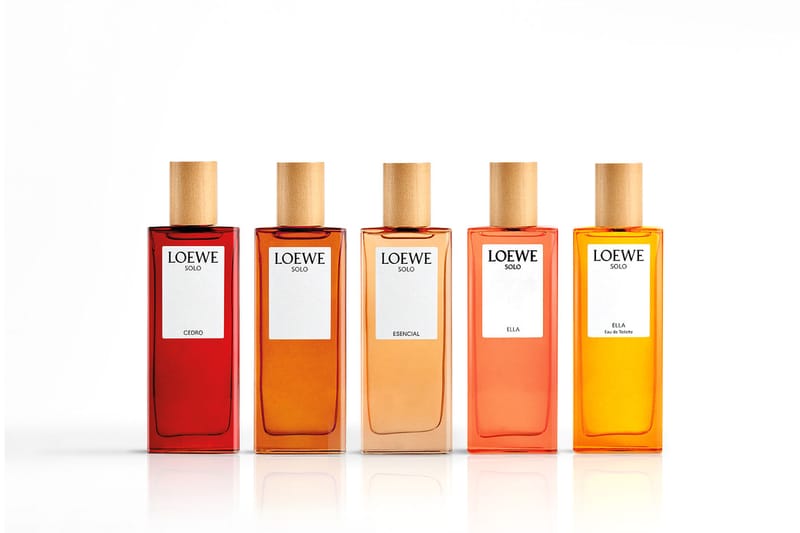 Loewe SOLO Perfume Botanical Rainbow Collection Hypebeast