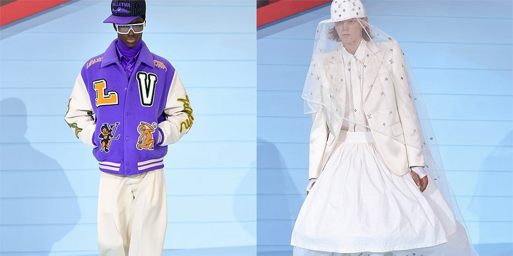 Louis Vuitton FW22 воплотил в жизнь мечты Вирджила Абло на показе, посвященном архиву