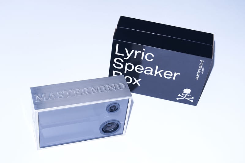 mastermind JAPAN x COTODAMA Lyric Speaker Box | Hypebeast
