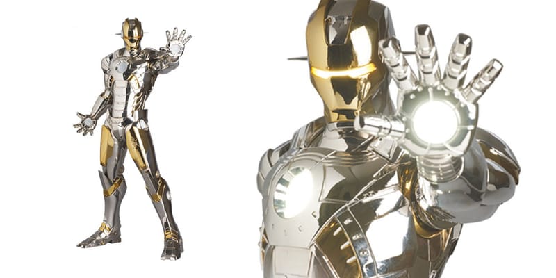 Medicom Toy x Hajime Sorayama 'Iron Man' Statue | Hypebeast