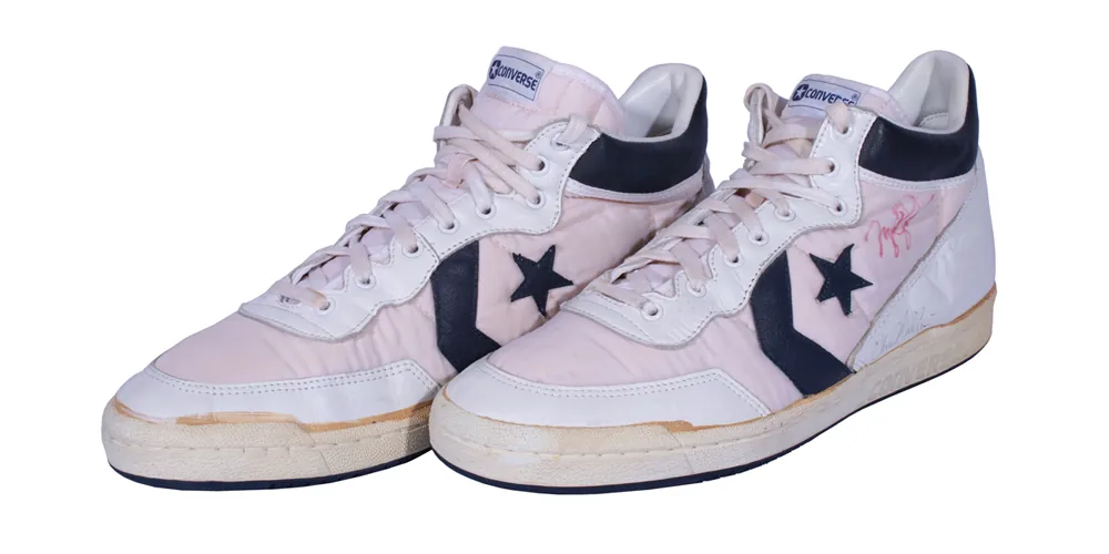 Michael Jordan's 1984 Converse All Stars Auction | Hypebeast