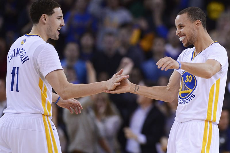 stephen curry klay thompson