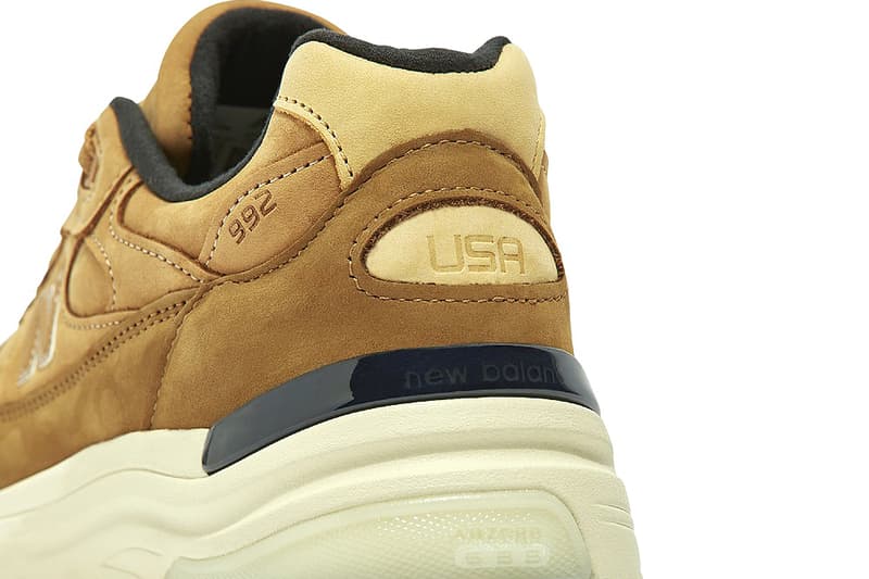 New balance 992 men gold on sale