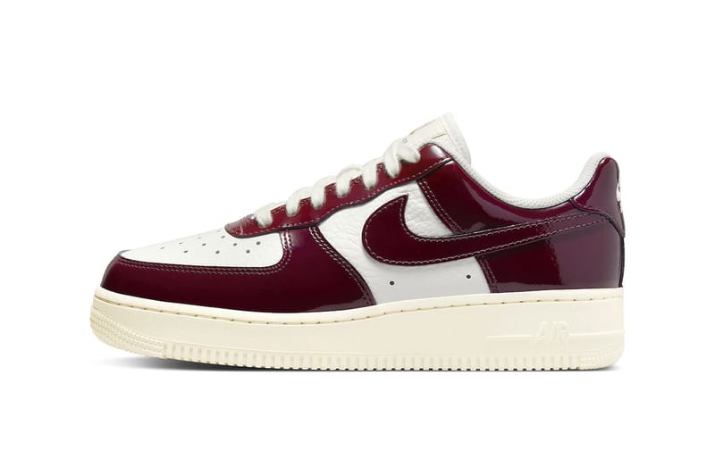 Air force 1 on sale burgundy