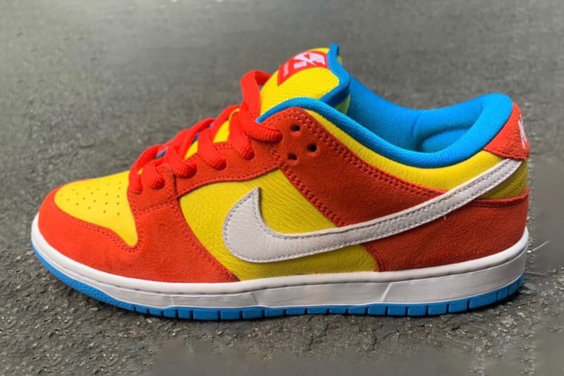 men's nike sb dunk low pro bart simpson stores