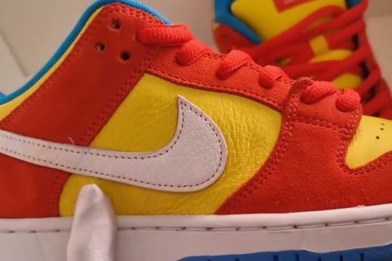 nike dunk bart simpson release date