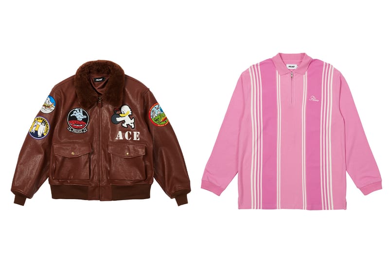 Palace PATCHY 治まり LEATHER JACKET MULTI