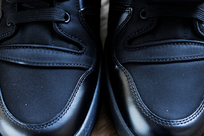 Closer Look: Prada x adidas Forum Low Black in Hand | Hypebeast