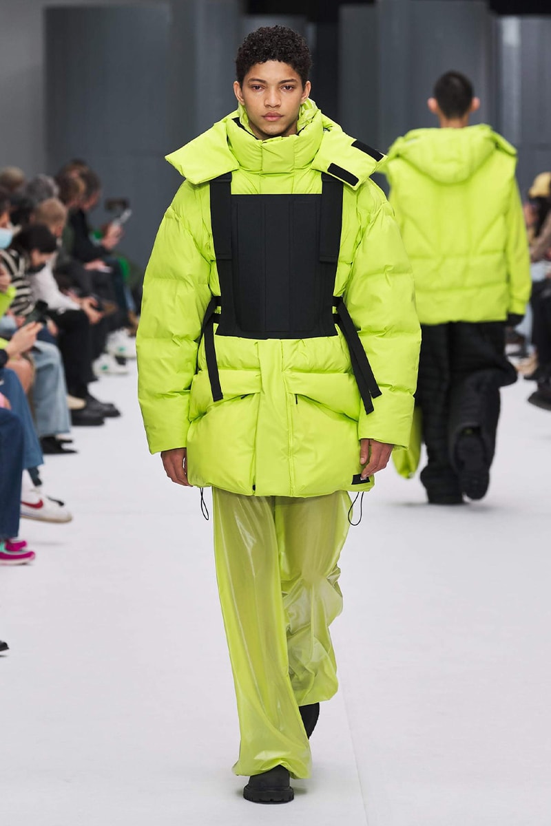 Rains FW22 Runway Show Paris Fashion Week | Hypebeast