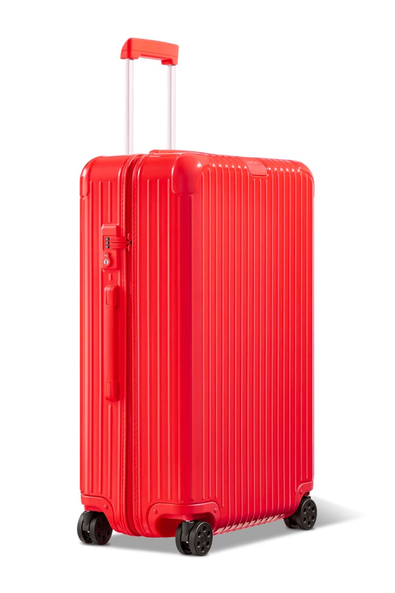 Rimowa store trunk red