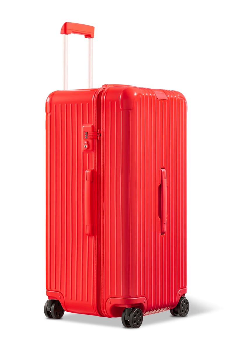 Rimowa red trunk online