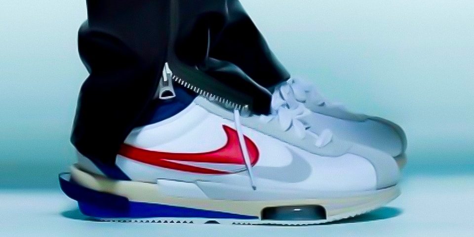 sacai nike cortez