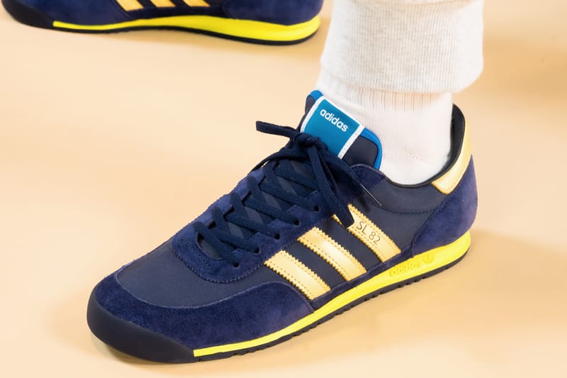 Blue and hotsell gold adidas