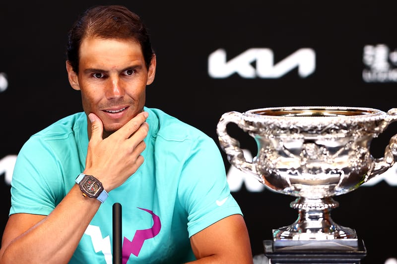 Nadal wrist watch online australian open