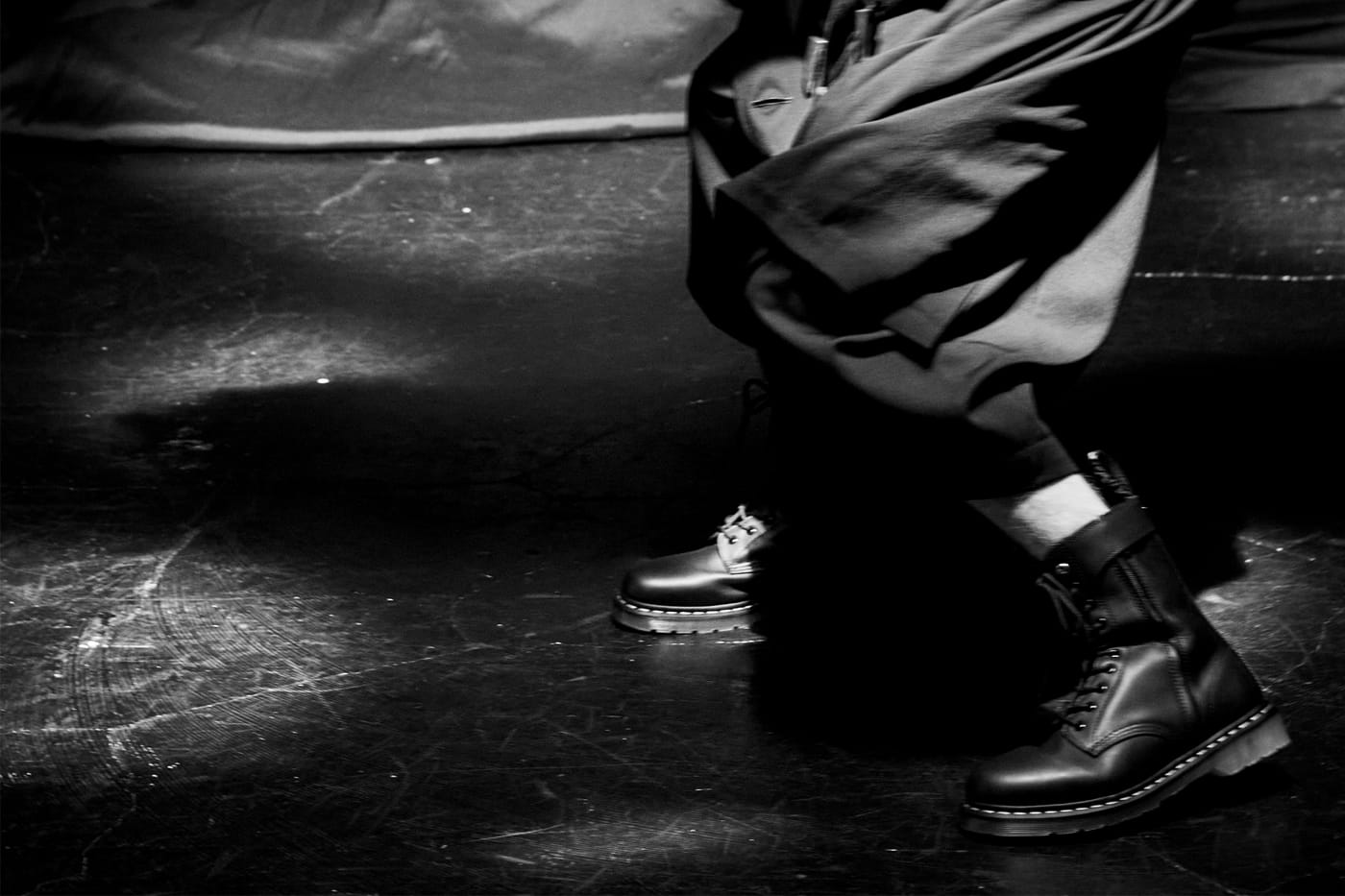 Yohji Yamamoto x Dr. Martens 10-Eye Boot- Hidden Zip | HYPEBEAST