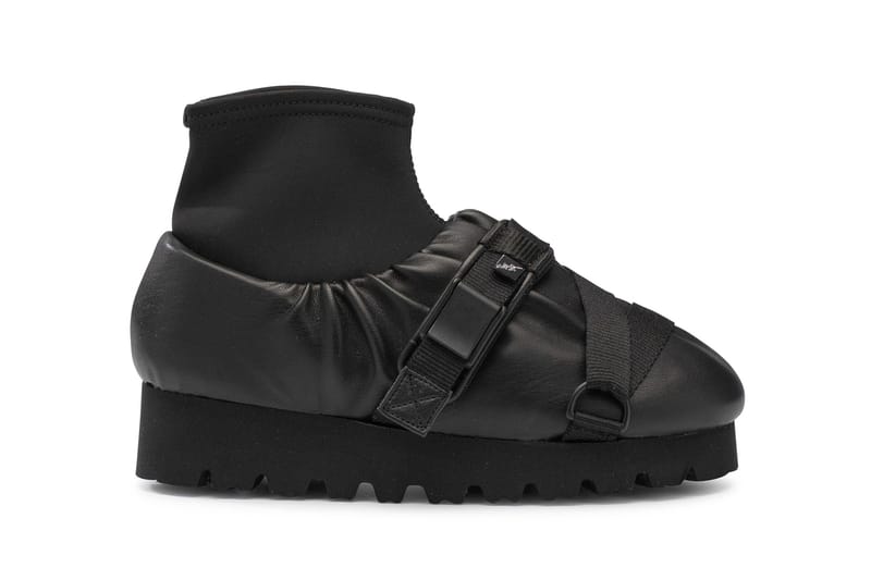 YUME YUME almond-toe faux-leather Platform Clogs | Black | FARFETCH