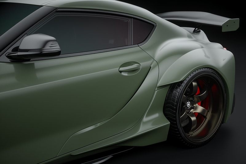 Toyota GR Supra A90 Gets Massive Carbon Widebody Kit | Hypebeast