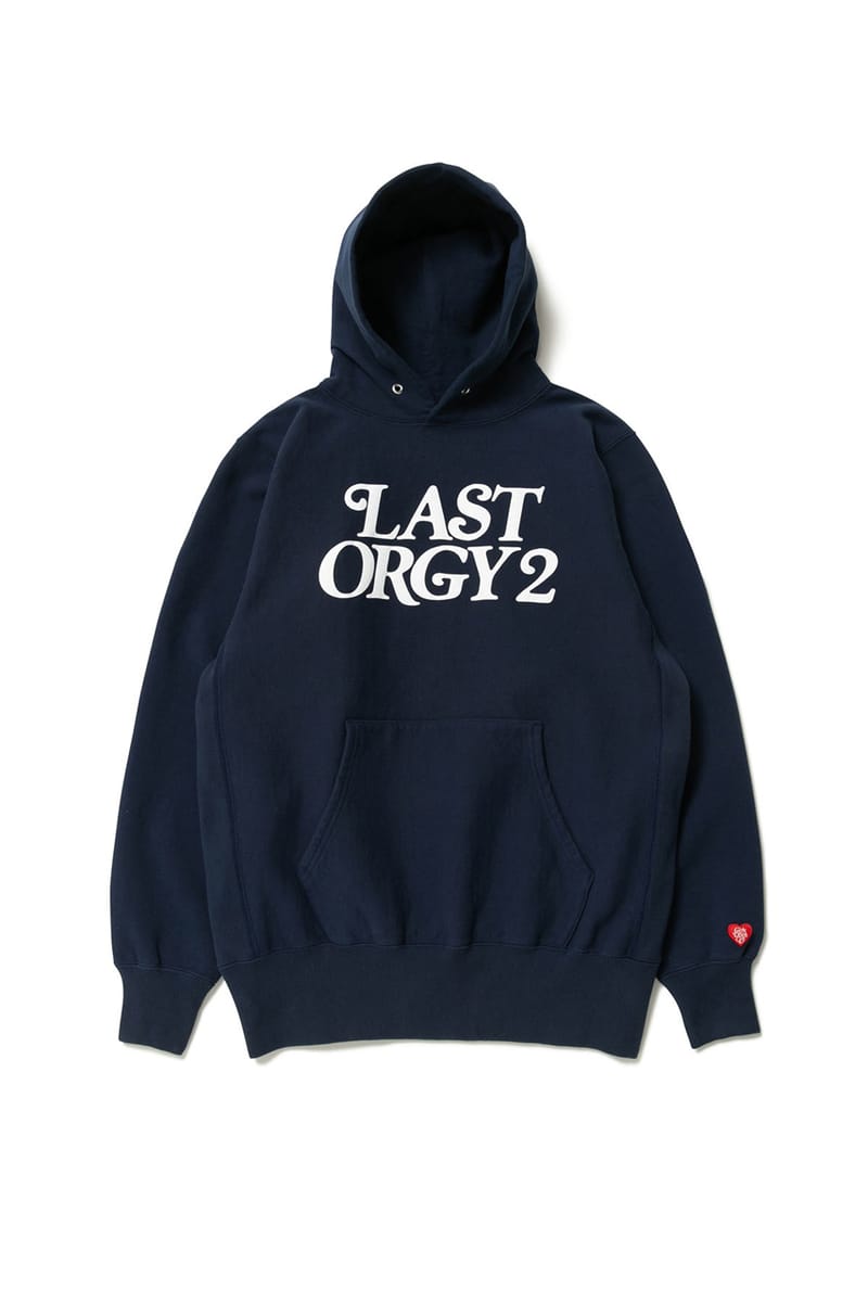 LAST ORGY 2 Human made HOODIE-