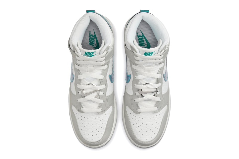 Official Photos Nike Dunk High “Ring Bling” Teal | Hypebeast