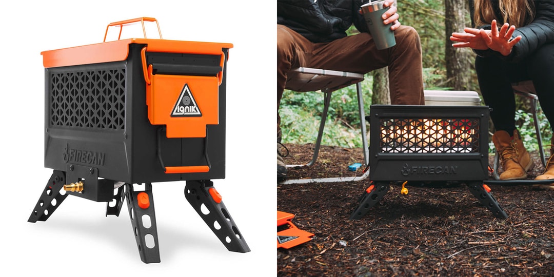 Ignic Fire Box Ignik FireCan Portable Fire Pit Release | Hypebeast