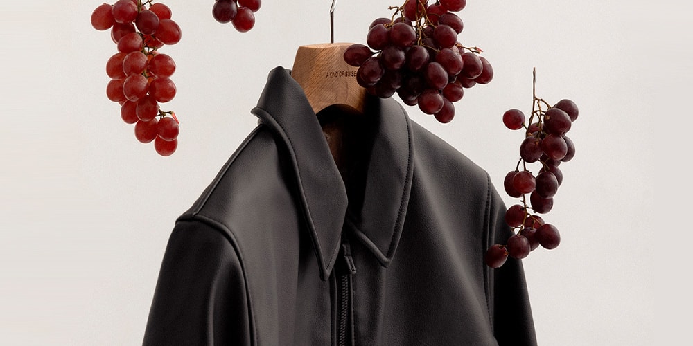 Новая веганская куртка Guise сделана из переработанного винограда
