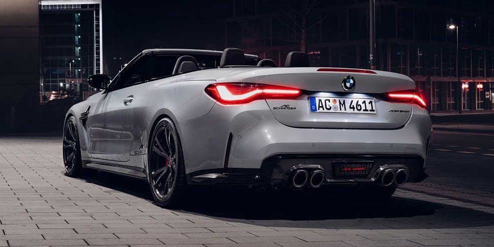 AC Schnitzer модифицирует BMW M4 Competition с большим количеством аэродинамических элементов из углеродного волокна