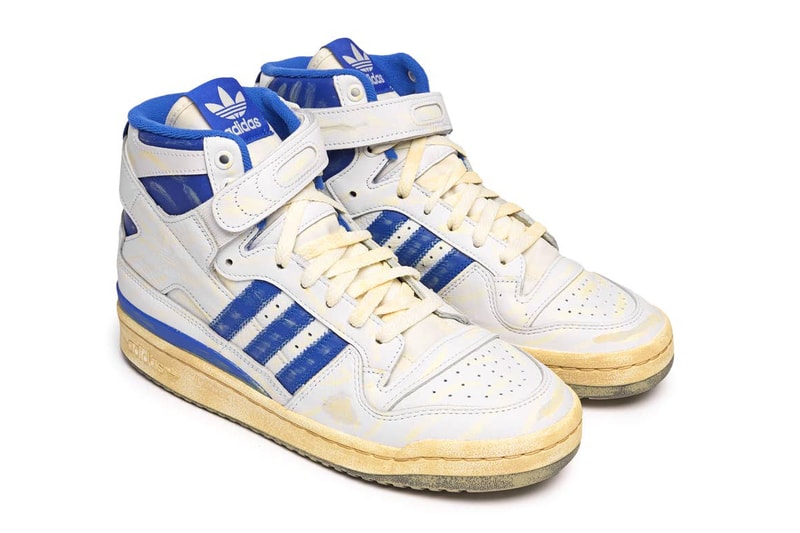 Aged & Yellowed adidas Forum '84 High AEC Drop Info | Hypebeast