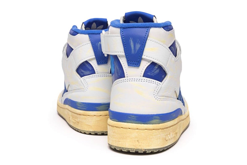 Aged & Yellowed adidas Forum '84 High AEC Drop Info | Hypebeast