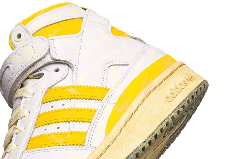 Aged u0026 Yellowed adidas Forum '84 High AEC Drop Info | Hypebeast