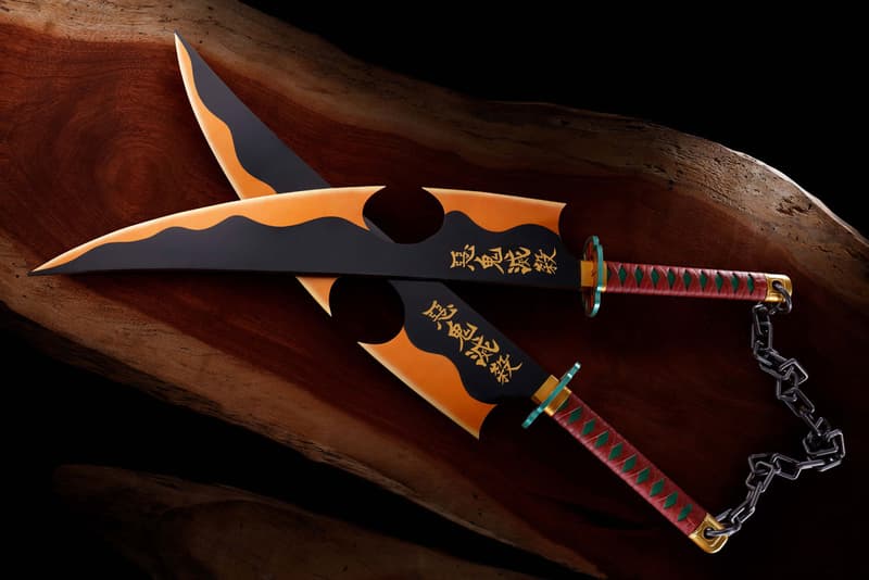 Bandai Releases #39 Demon Slayer #39 Tengen Uzui Sword Replica Hypebeast
